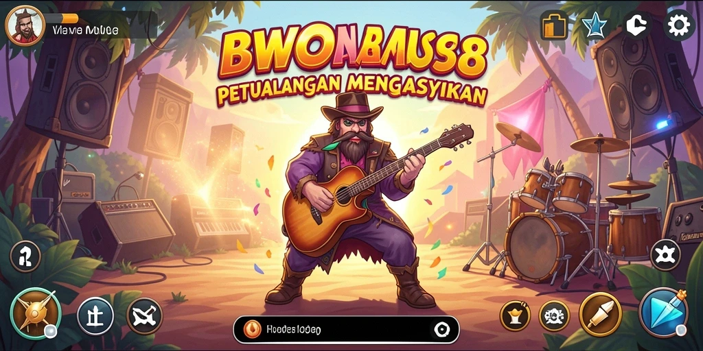 Tampilan gameplay BWO888 yang penuh warna dan seru.