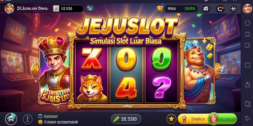 Tampilan menarik dari gameplay JEJUSLOT yang memikat.