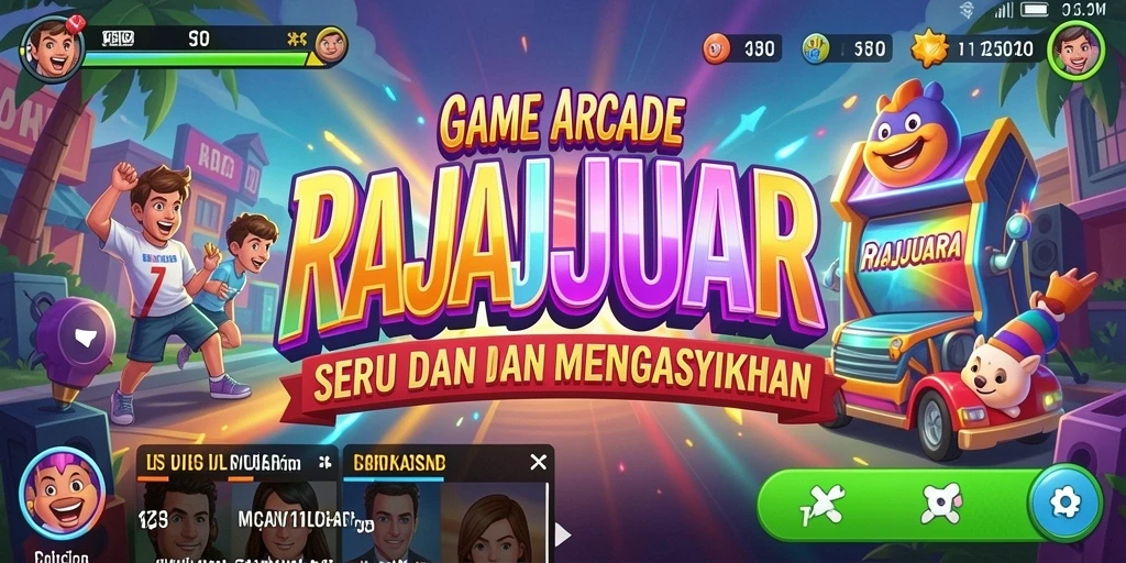 Tampilan aksi seru dalam gameplay RAJAJUARA yang memikat.