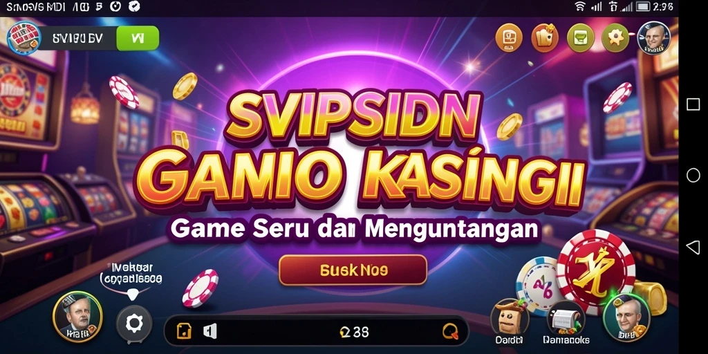 Tampilan menarik dari gameplay Kasino SVIPSIDN yang mengasyikkan.